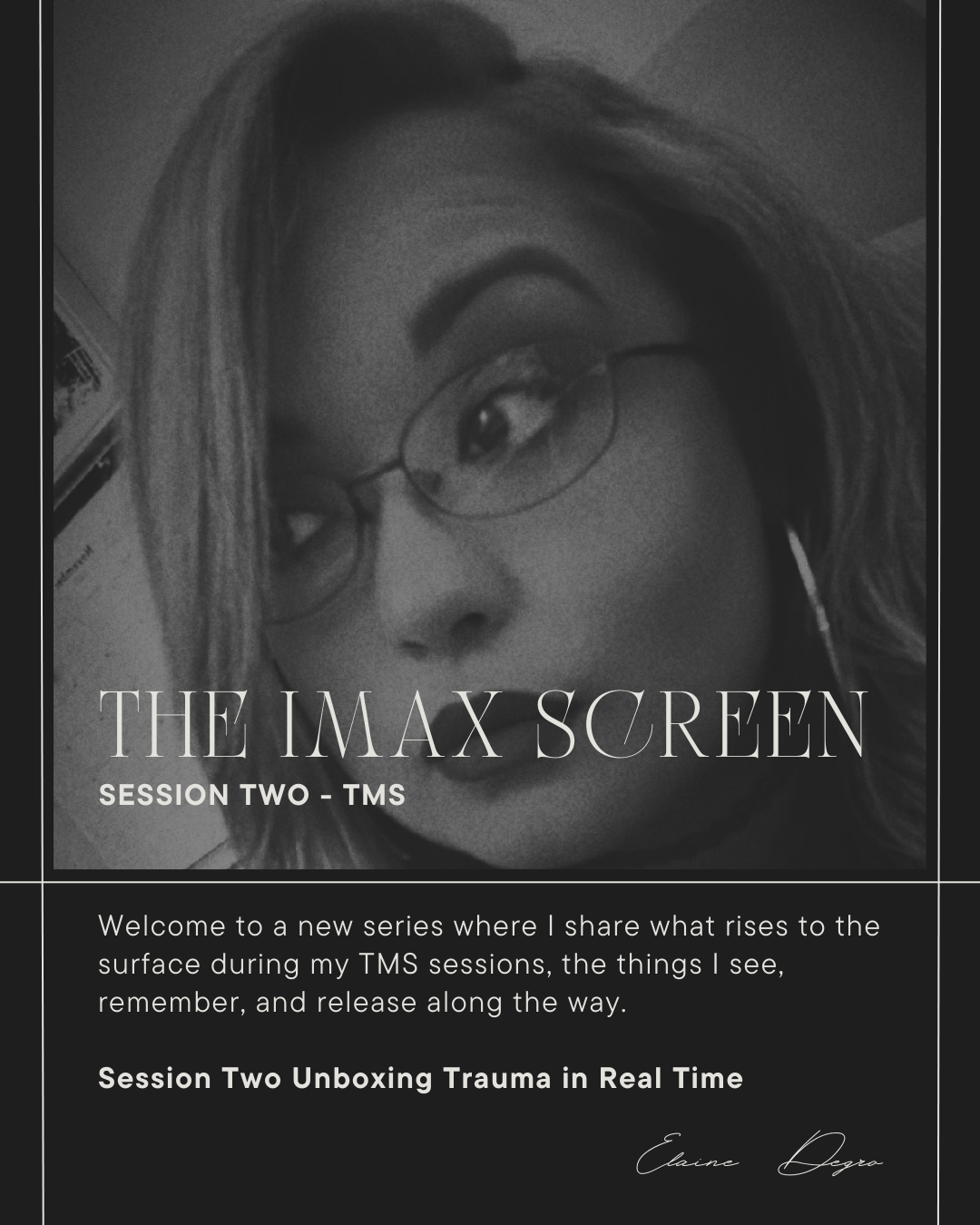 TMS JOURNAL: SESSION TWO